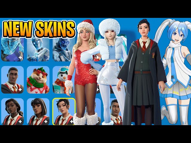 NEW FORTNITE UPDATE (Snow Miku, Santa Sabrina, ...)