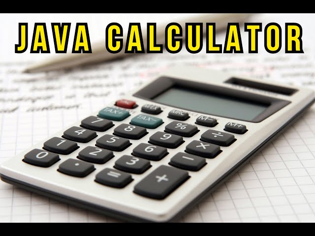 basic calculator (حسابة) | Java Basics part 10 sohar university
