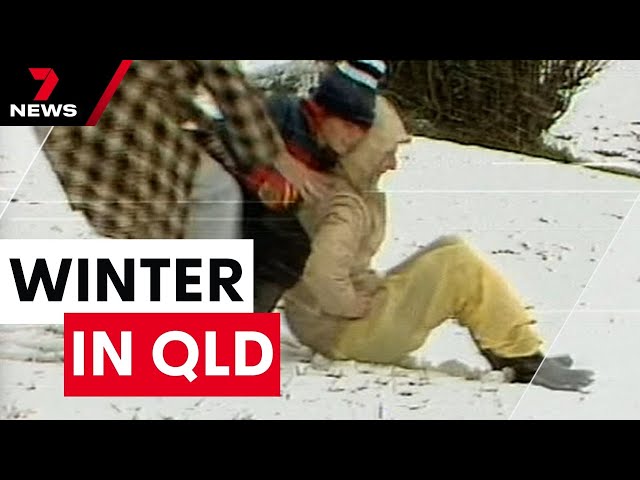 FLASHBACK: Rare frosty fun when Queensland hits sub-zero conditions | 7NEWS