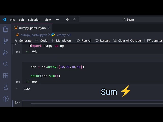 Learn NumPy Fast ⚡ | Part 4 - Array Indexing