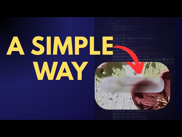 Create Stunning Glassmorphism & Glass Border Effects in CSS (Step-by-Step)