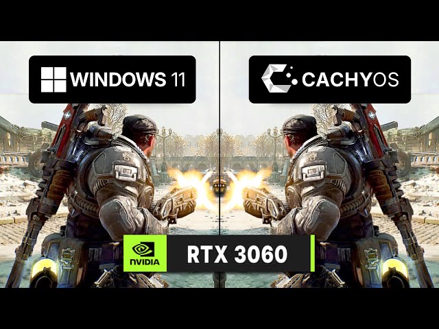 Gears of War: E-Day - Windows 11 vs Linux CachyOS (RTX 3060)