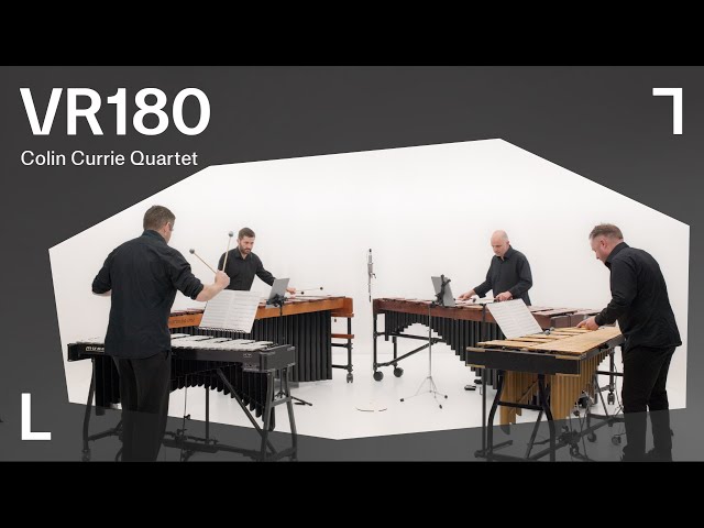 Colin Currie Quartet | VR180 | Steve Reich Mallet Quartet #ConcertLab
