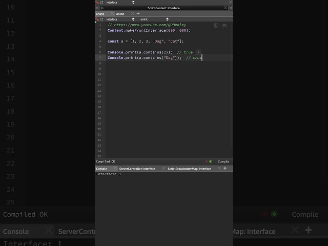 Array.contains in HISE in under a minute #hise #scripting #coding