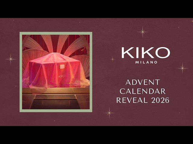 KIKO MILANO ADVENT CALENDAR REVEAL 2026