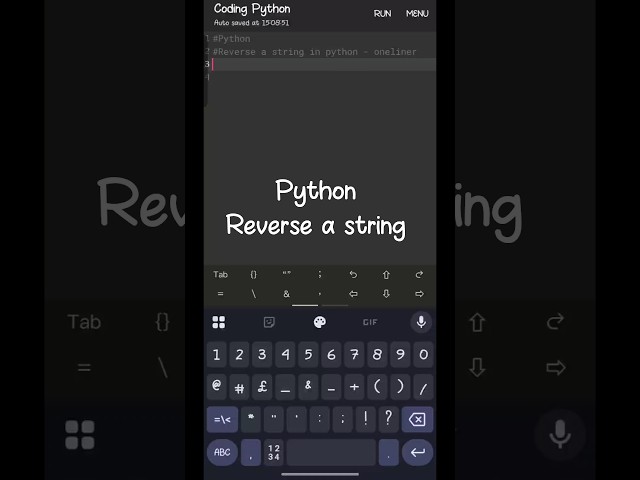 Bytecrafts| Python | one liner | Tamil | tips| Trending | shorts #coding #codewithme #programmings