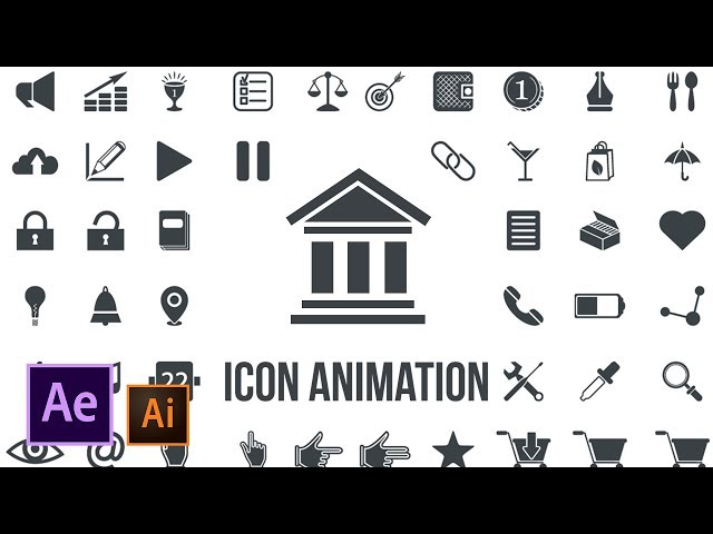 Icon Design and Animation | Illustrator to After Effects Tutorial