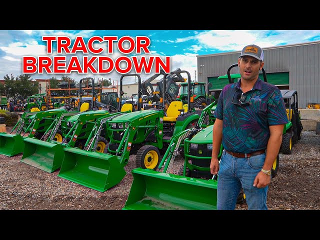 WHAT TRACTOR SHOULD I BUY? John Deere 1-5 Series Compact Tractor Breakdown