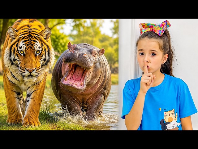 Ruby and Bonnie WILD Animal World – Zoo Animals, Bees, Parrots & Fun Facts