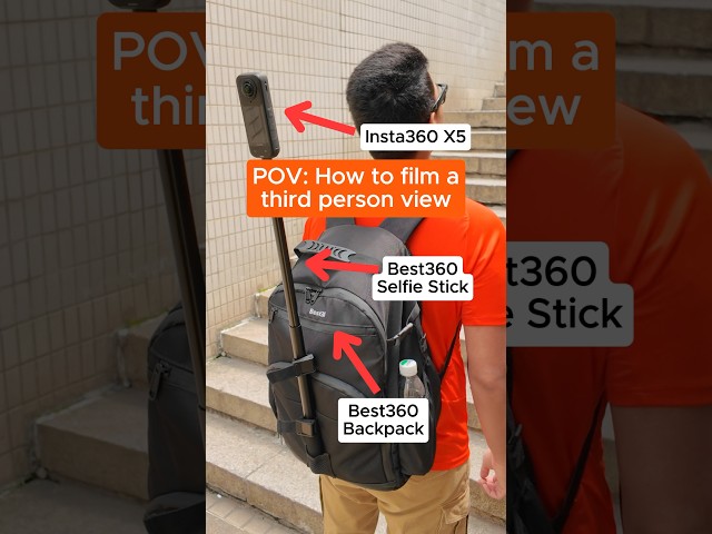 Insta360 X5: How To Film Yourself Solo Travelling