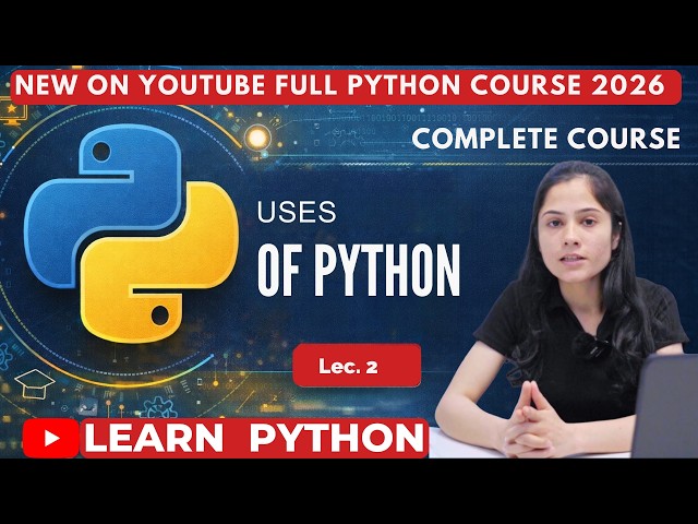 Top Uses of Python Programming | Where Python is Used in Real Life? 2026
