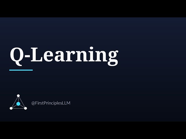 6. Q-Learning Explained: Learning With No Model | Machine Learning