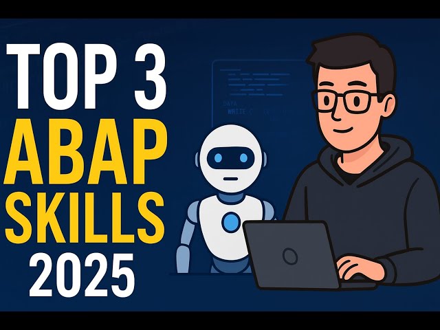 🔥 Top 3 ABAP Skills to Master in 2025 | Future-Proof Your SAP Career