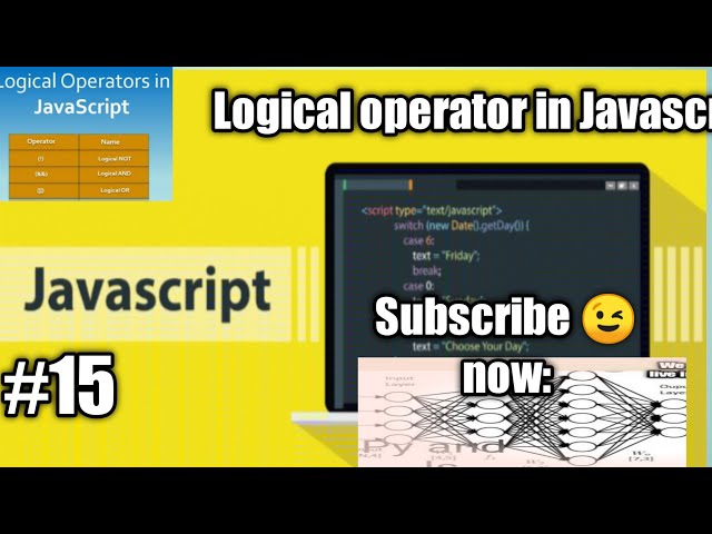 Logical operator in Javascript .| Javascript Tutorial for beginners.  Javascript#15 #codingindia #Js