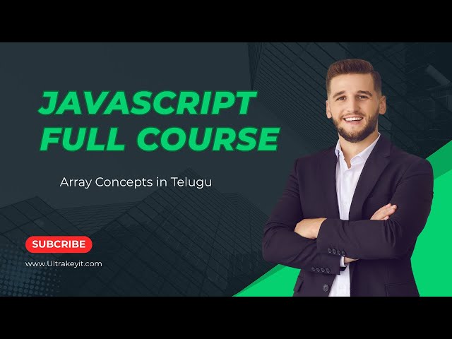 JavaScript Advanced Array Methods in Telugu | UltraKey IT #javascripttutorial #webdevelopment