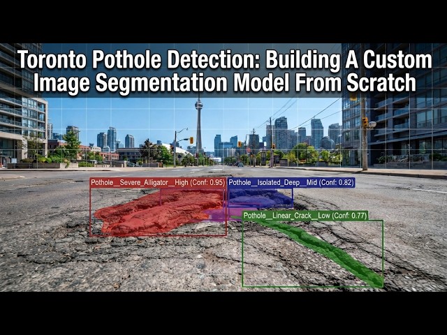 Toronto Pothole Detection: Building a Custom Image Segmentation Model from Scratch