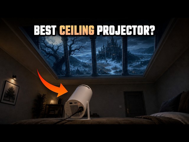 Best Ceiling Projector for Bedroom in 2026 — Honest Review(Watch Lying in Bed)