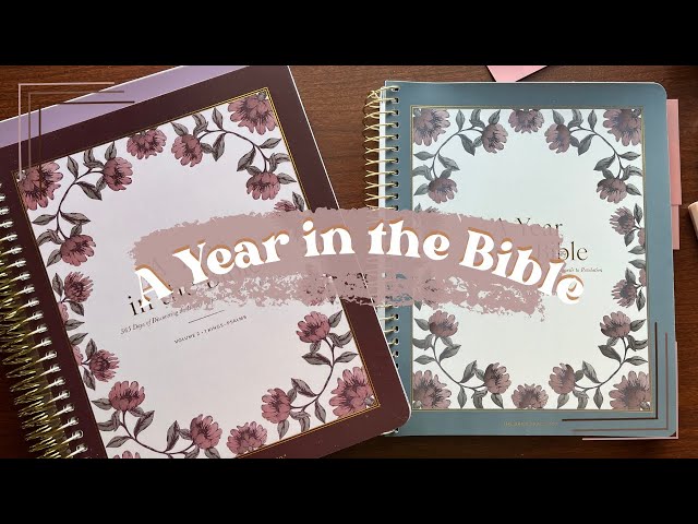 A Year in the Bible Study Guide from Daily Grace Co. + My Plans for using it in 2026