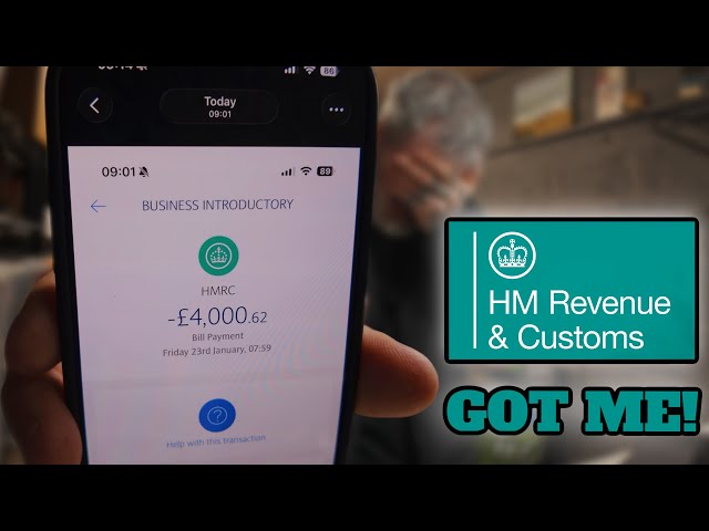 HMRC GOT ME FOR £ THOUSANDS OF POUNDS!