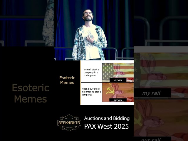 Esoteric Memes about Train Games part 1