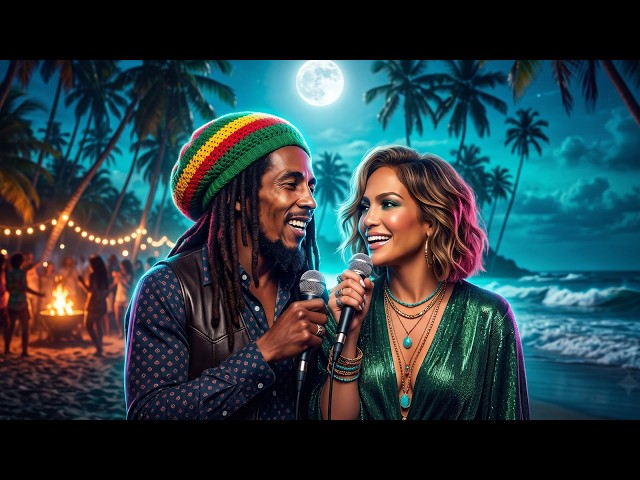 Bob Marley & Jennifer Lopez - Sky Rhythm ✨ Midnight Reggae Groove Mix 2026