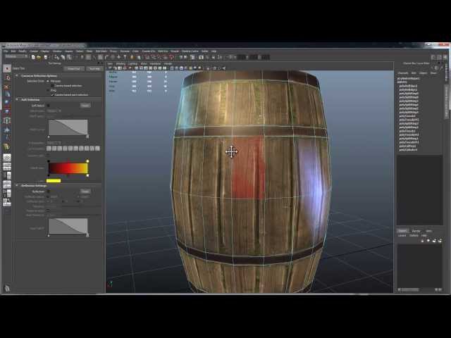 Making a simple barrel with GameTextures.com materials