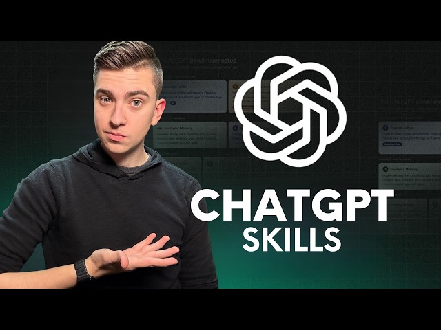 How to Use ChatGPT Skills & Projects (Power User Guide)