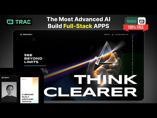 How to Build a Full-Stack Web App with AI (Full Tutorial with TRAE SOLO)