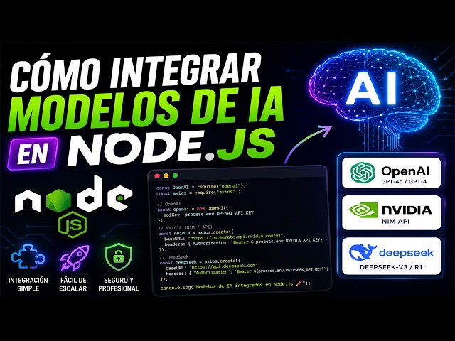 Como integrar modelos de IA en nodejs
