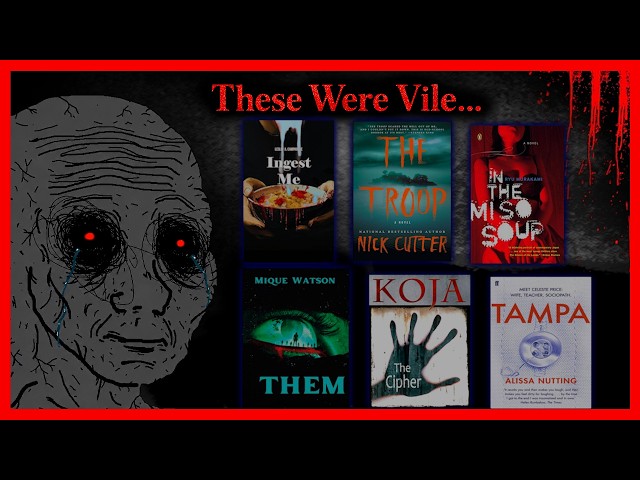 Suffering Through 6 Extremely Disturbing Horror Books | Vol. 3