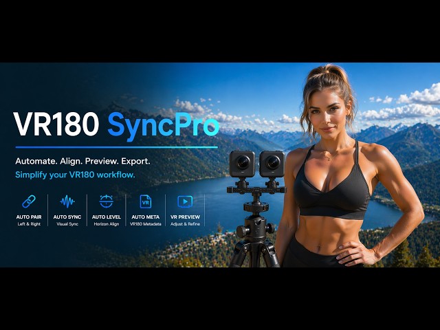 VR180 SyncPro Release on Steam on May 17