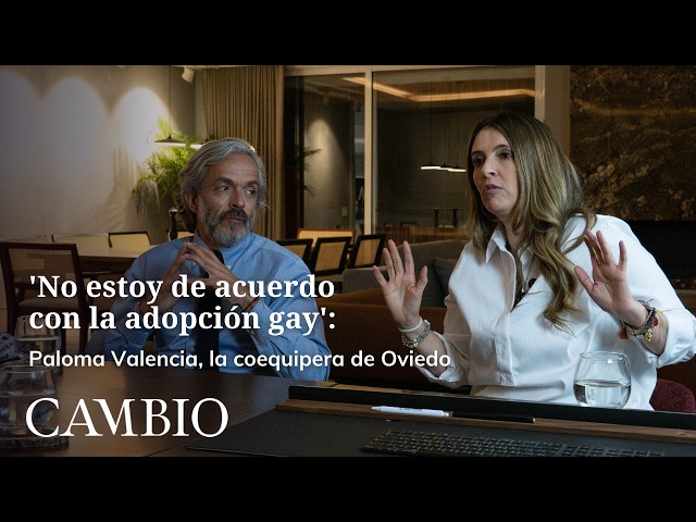 Exclusive interview: Paloma Valencia and Juan Daniel Oviedo together for the first time | CAMBIO