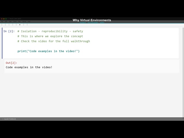Day 23 — Virtual Environments | 30 Days Of Python 🐍