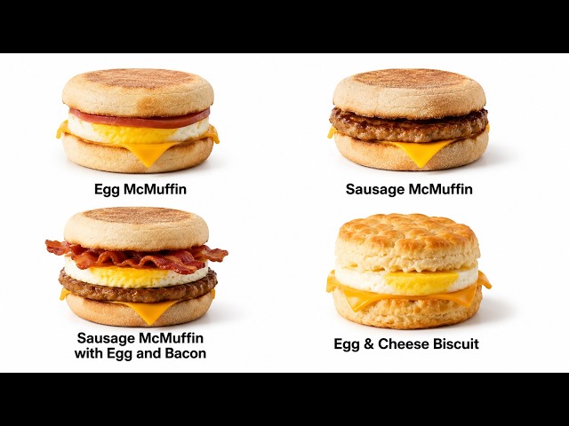 Every Type of McDonald’s Breakfast Explained