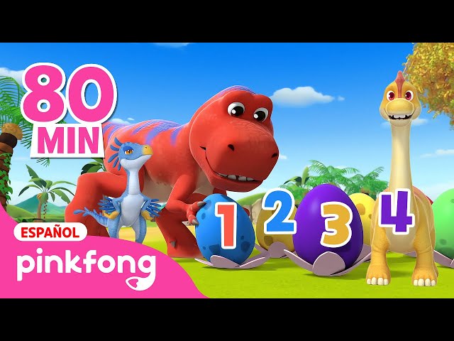 ¡Contemos los Números con Dinosaurios! | Dinosaurios para Niños | del 1 al 10 | Pinkfong en español