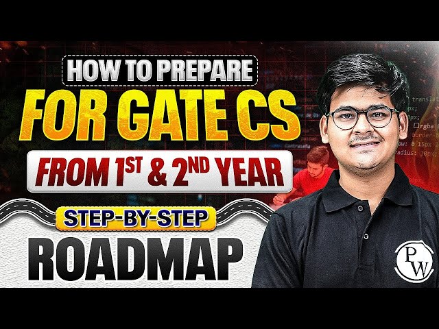 How to Prepare for GATE CS From 1st & 2nd Year | Complete Strategy & Roadmap