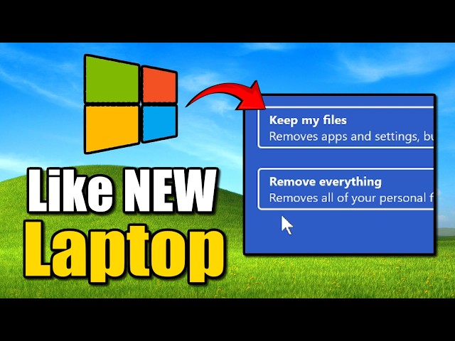 How To Make Laptop Like New Again (Full Reset Tutorial)