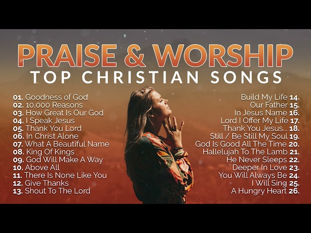 Top Praise and Worship Songs 2025 Playlist - Nonstop Christian Gospel Songs