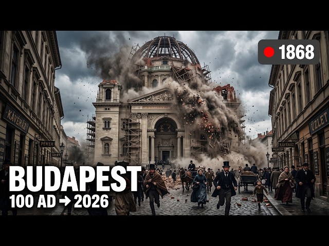 Evolution of Budapest (100 AD–2026) | Fixed-Camera Historical Timelapse