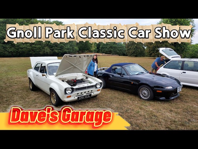 Gnoll Park Classic Car Show 2026