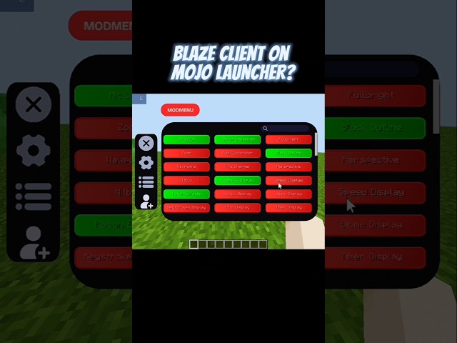 Blaze Client For Mojo Launcher | Minecraft Java Client ( Easy Setup)