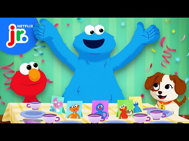 Party Time with Elmo & Friends! 🎉 Sesame Street | Netflix Jr