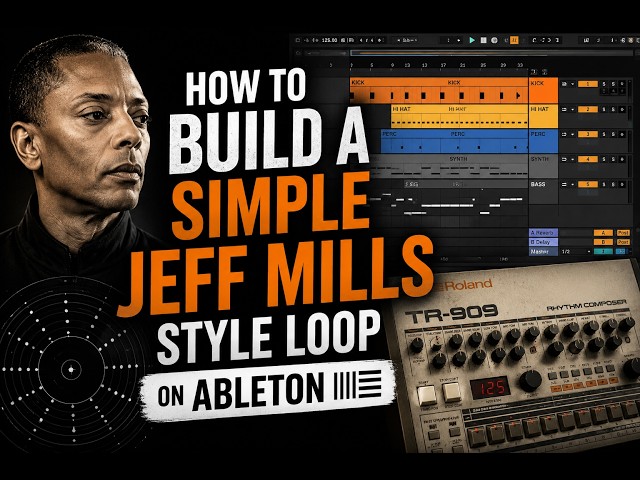 How to Build A Simple Jeff Mills Style Loop On Ableton
