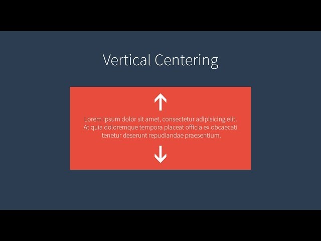 Align Text Vertically | HTML And CSS