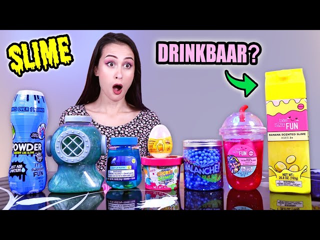 DRINKABLE SLIME? - TESTING CRAZY AMERICAN SLIMES! || Slime Sunday
