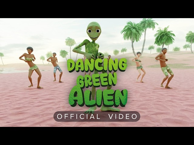 Dancing Green Alien - Danza Kuduro (Official Video)