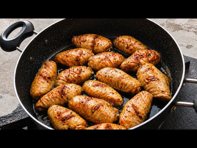 Eat this fried chicken wing, and you'll forget all the rest! Crispy, juicy, and delicious