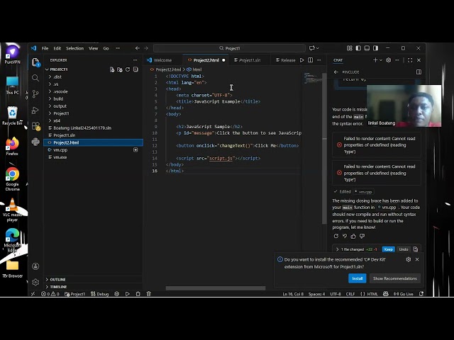 Applying JavaScript in web programming