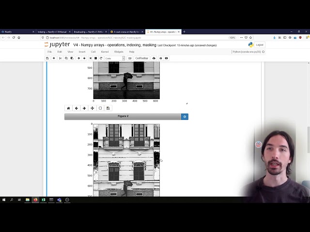 Image processing (4) | Image Information | Numpy arrays: operations, indexing, masking