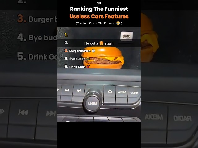 Ranking the Funniest Useless Car Features 🚗😂